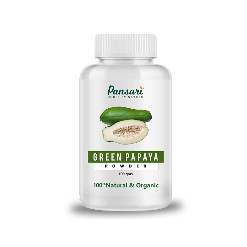 Pansari's Organic Green Papaya Powder